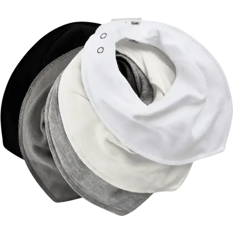 Pippi Bandana Haklapp 5-pack White