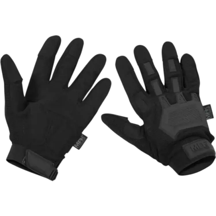 MFH Taktiska Handskar För Full Action Stridshandskar Svart XL