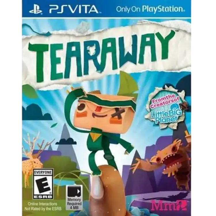 Tearaway Playstation PS Vita Nordic