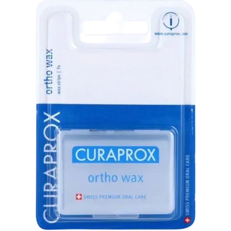 Curaprox Ortho Wax Ortodontiskt vax tandställning