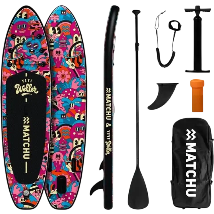 MatchU Uppblåsbar Sup Bräda Yeye Weller 320x81x15cm
