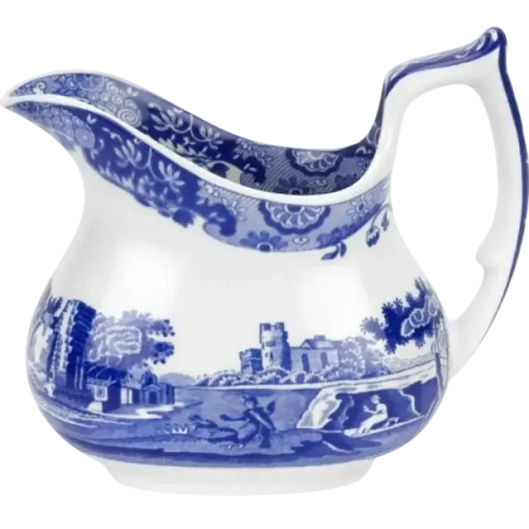 Spode Blue Italian Gräddkanna 0.22L