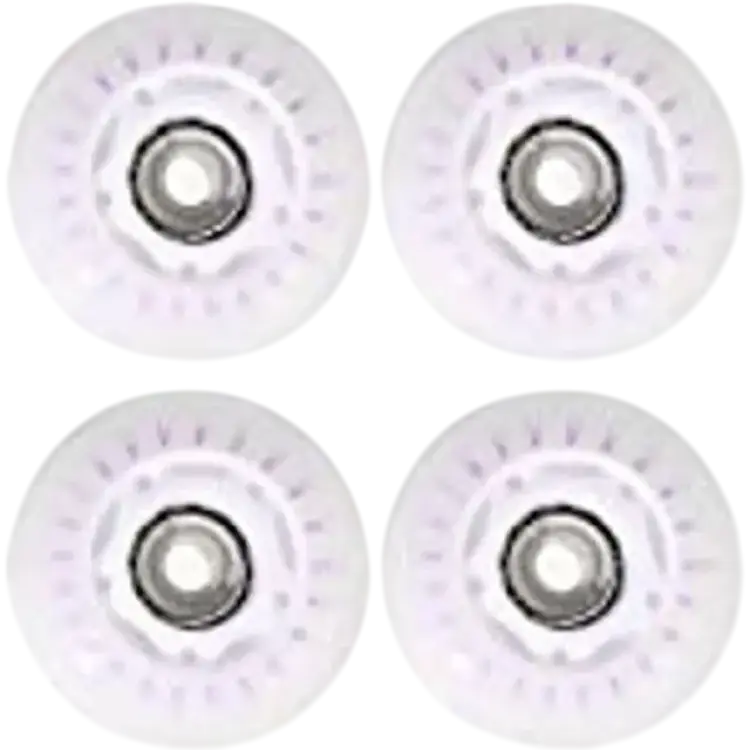 BESPORTBLE Självlysande Skridskohjul 4 St