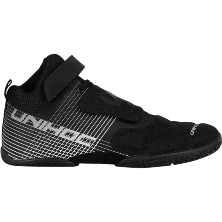 Unihoc Målvaktssko UX Goalie Black/Silver 22/23