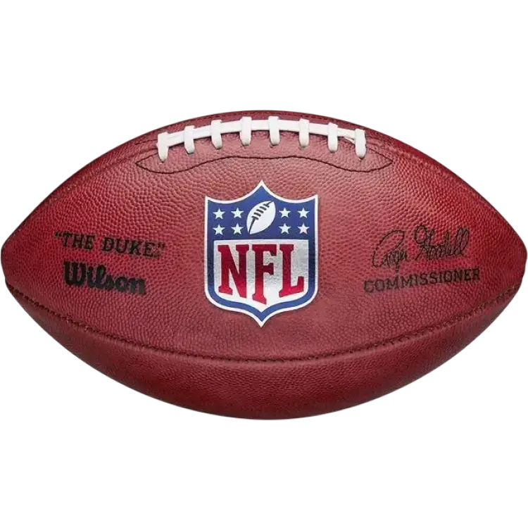 Wilson NFL Duke Replica American Football - Brown