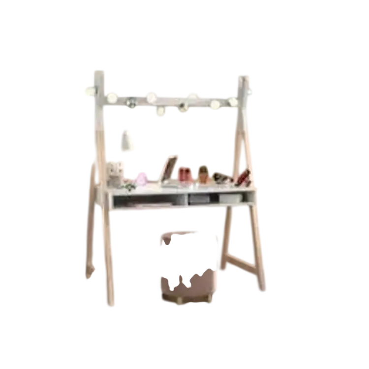 Vipack Skrivbord Med Tak Kiddy Barn Vit