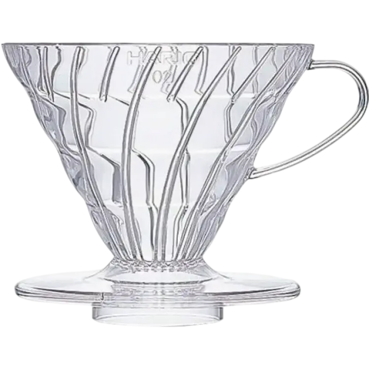 Hario V60 Coffee Dripper 02 Plastic - Transparent