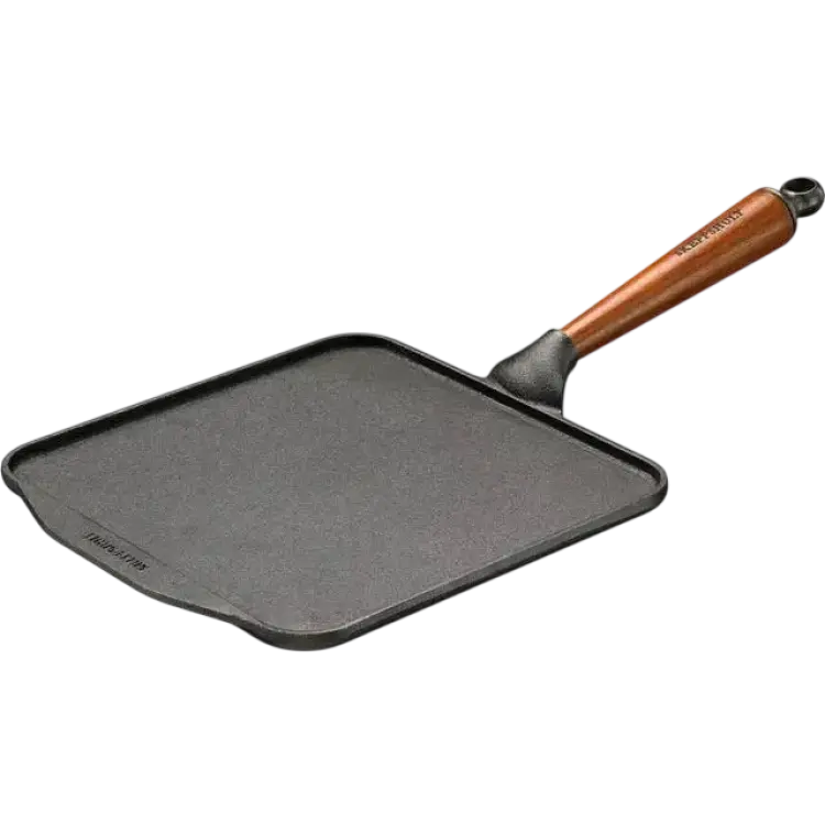 Skeppshult Traditional Pannkakspanna Fyrkantig 25 cm Svart