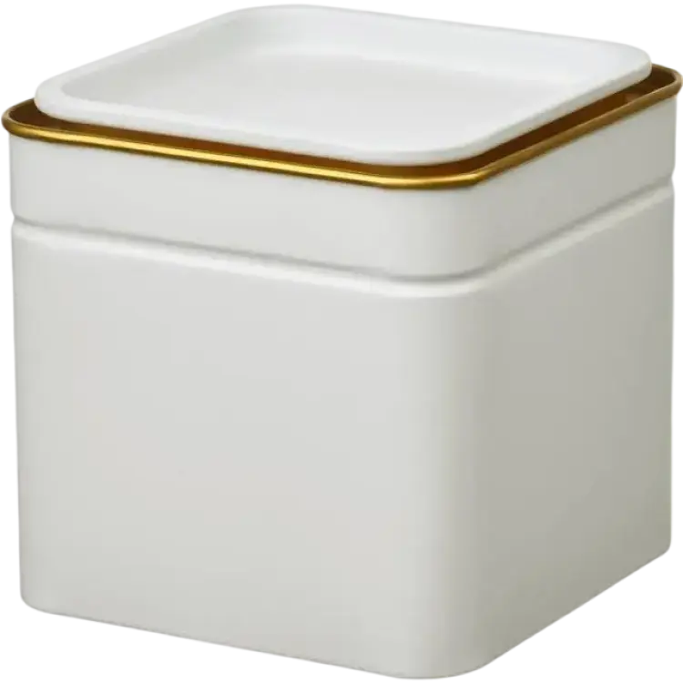 IKEA Blomning Burk Med Lock 10x10x10 Cm Teburk