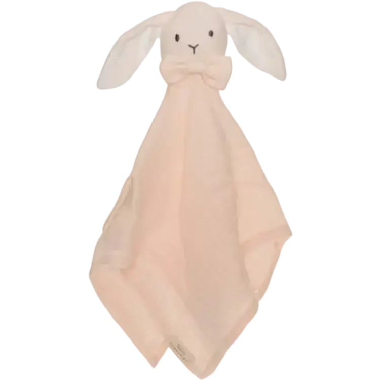 Teddykompaniet Diinglisar Snuttefilt Kanin Muslin (Babyrosa)