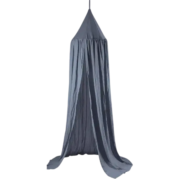 Sebra Sänghimmel Dobby Forest Lake Blue