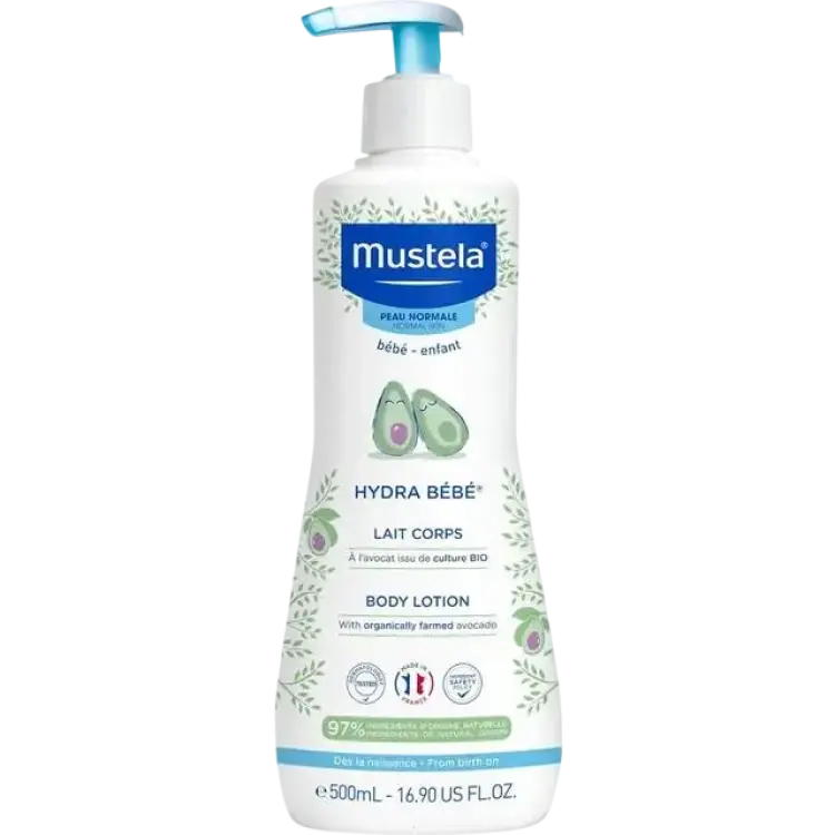 Mustela Hydra Bebe Body Lotion with Avocado 500ml