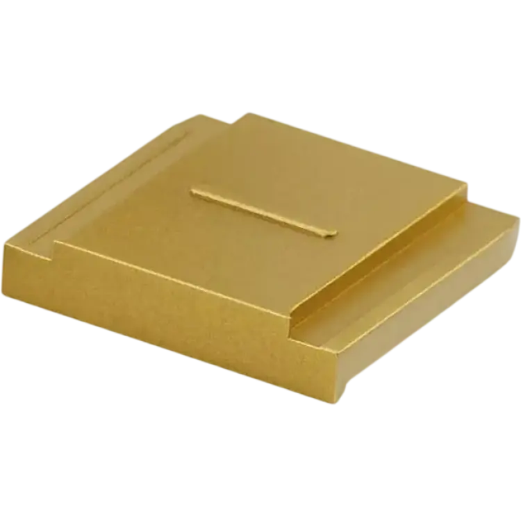 Leica Q3 HOTSHOE COVER BRASS BLASTED