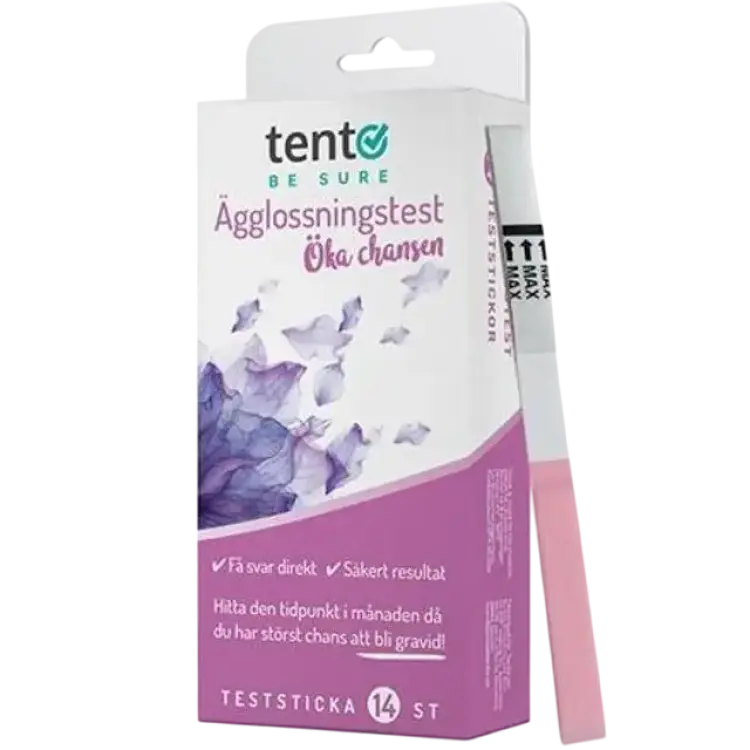 Tento Be Sure Ägglossningstest sticka 14-pack