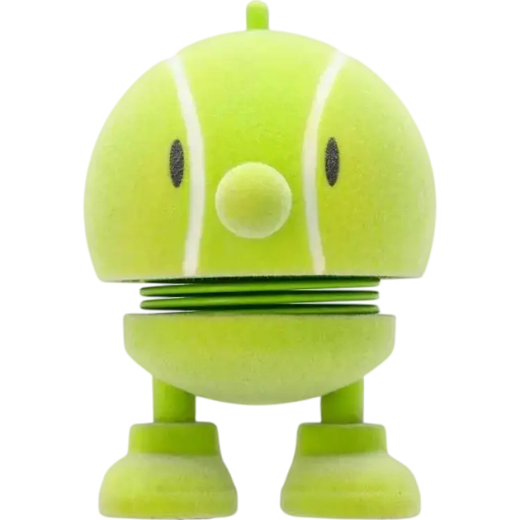 Hoptimist Tennis Bumble S Figur Yellow 4.5cm x 5.9cm x 7.6cm Prydnadsfigur 7.6cm