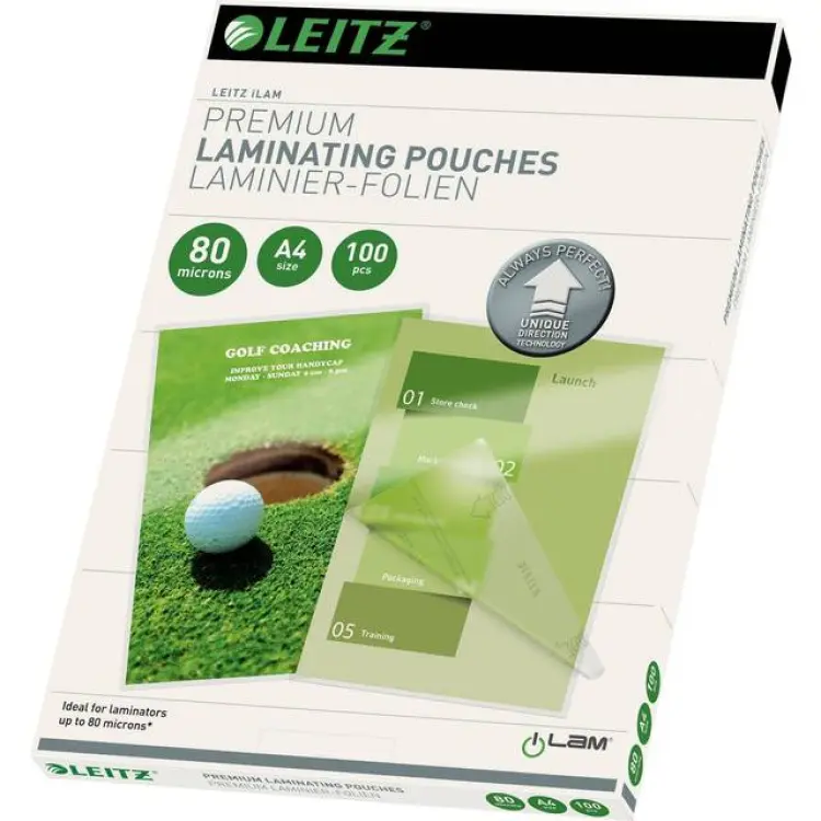 Leitz iLAM UDT Hot Laminating Pouches 80mic A4 100