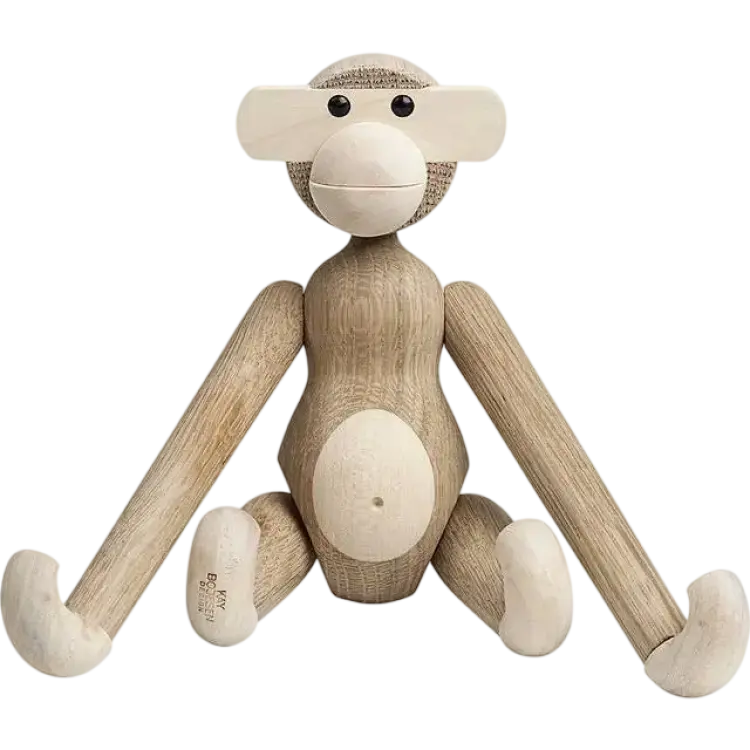 Kay Bojesen Monkey Small Oak/Maple Prydnadsfigur 20cm