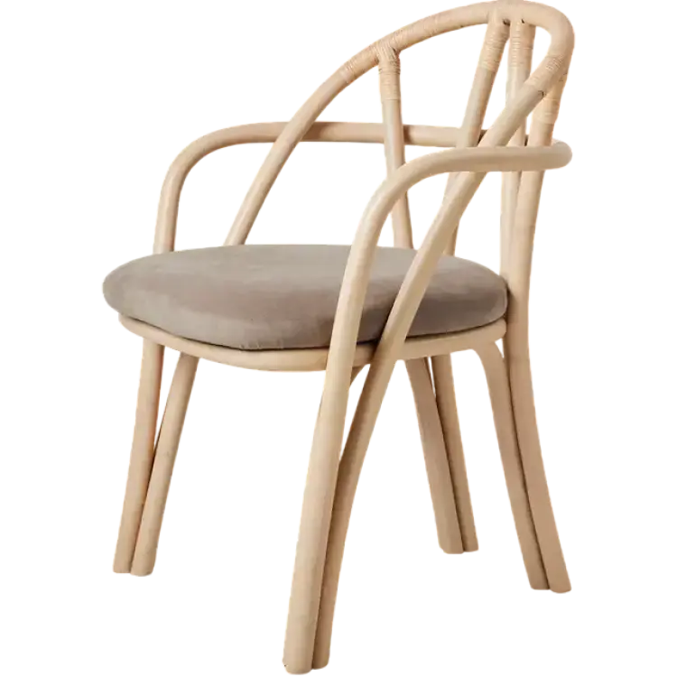 GUBI Bistra Matsalsstol Natur Fustagno 002 Pinnstol