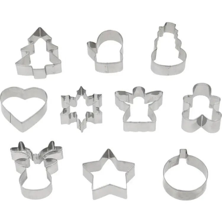 Blomsterbergs 10-Pack Silver Utstickare