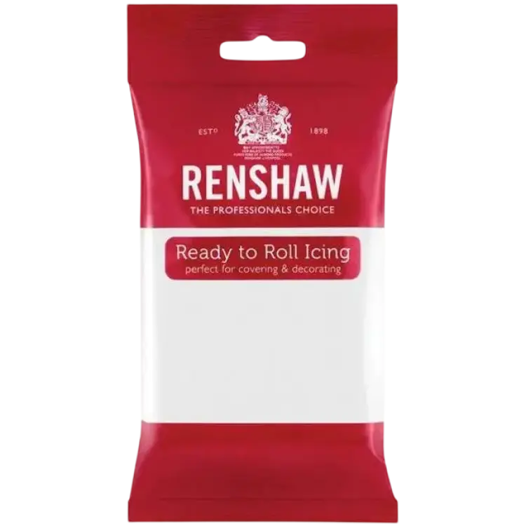 Renshaw Ready to Roll Fondant Icing White 250g Sockerpasta
