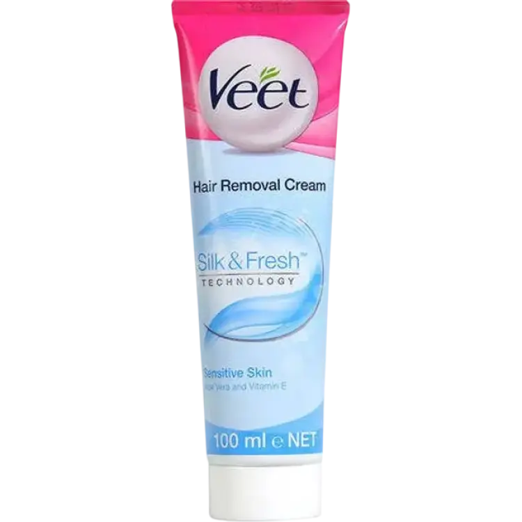Veet Silky Fresh Hair Removal Cream for Sensitive Skin 100ml