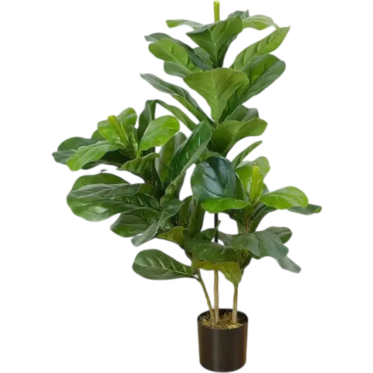 Lykke Konstväxt Fiddle-Leaf Fig 85 cm Konstgjord växt