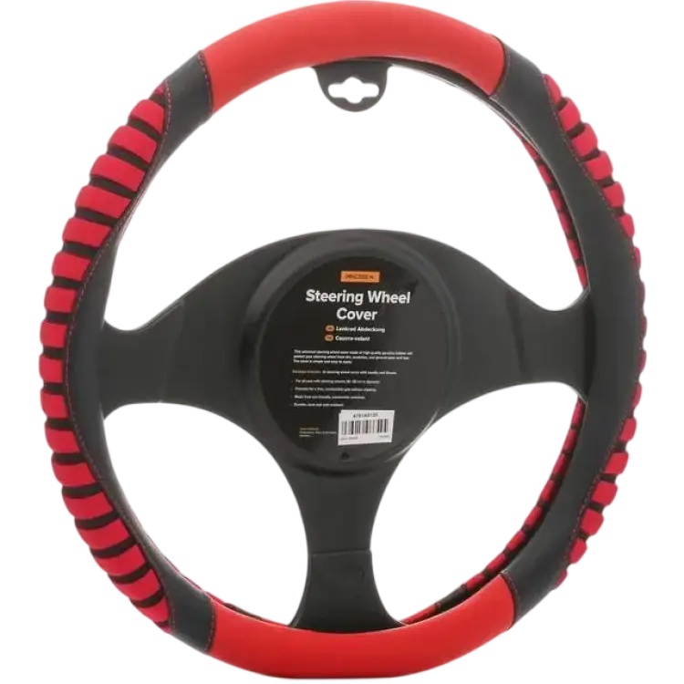 Ridex 4791A0135 Rattskydd Rattmuff svart, Röd 37-39