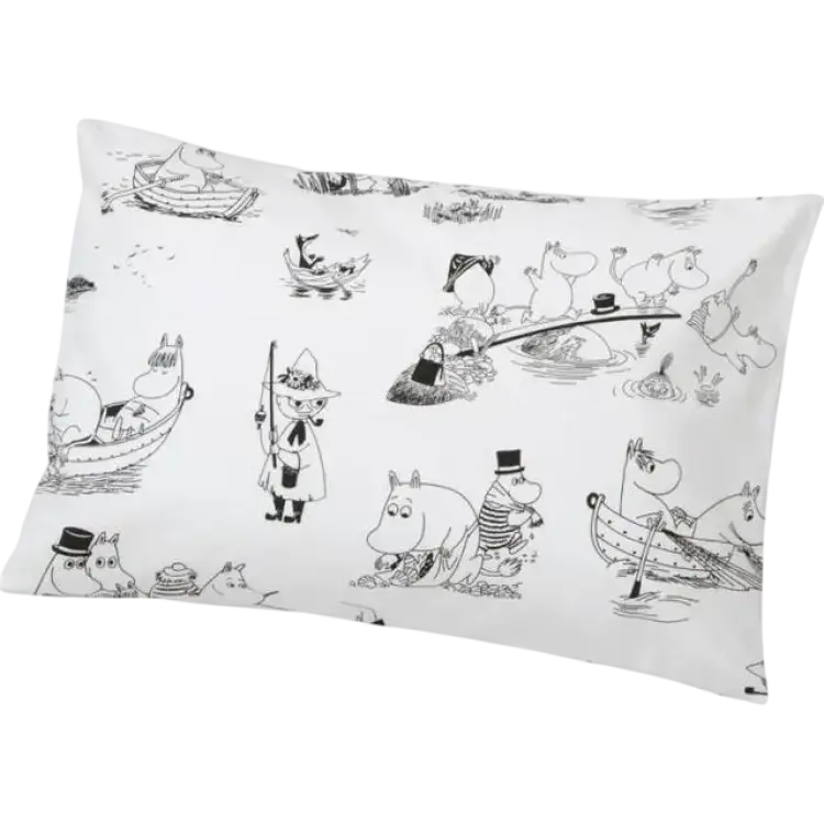 Rätt Start Örngott Vagn Mumin Skärgård 28x35cm