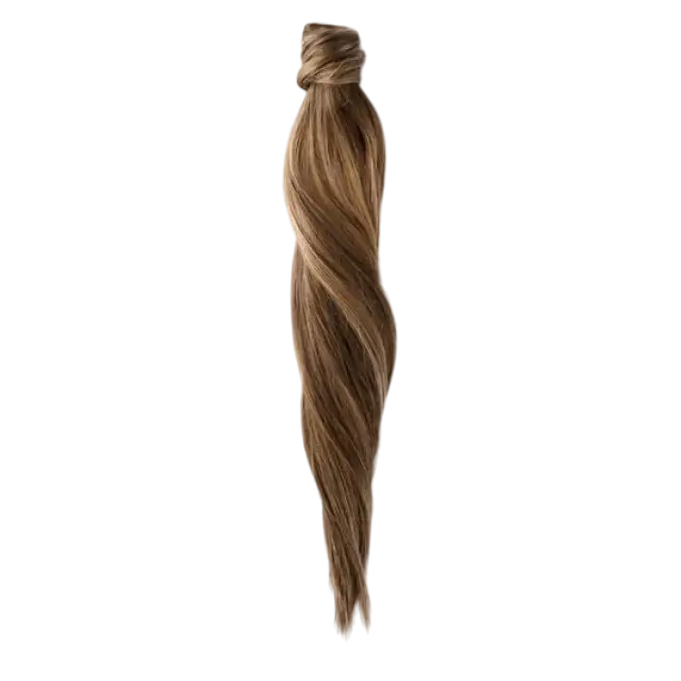 Rapunzel of Sweden Clip-in Ponytail Original B2.3/5.0 Hazelnut Caramel Balayage 50cm