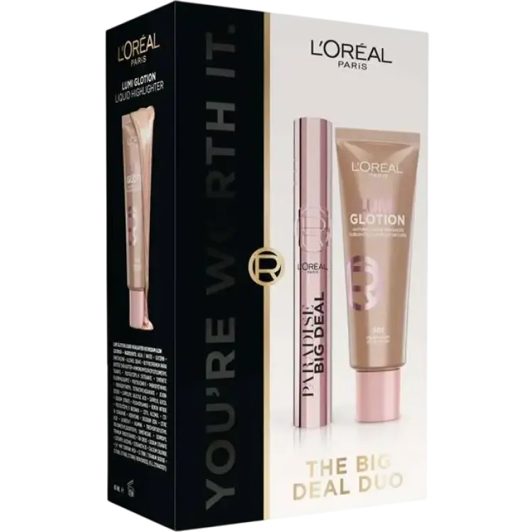 L'Oréal Paris The Big Deal Duo Gift Box Presentaskar Set - Nude