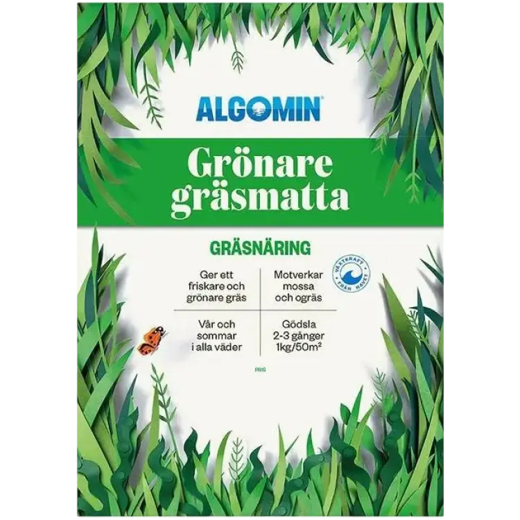 Algomin Grönare Gräsmatta 6.5kg 350m²