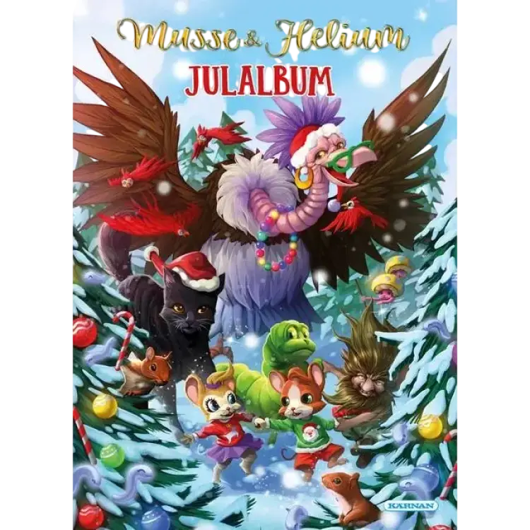 Julalbum Musse & Helium (CD)