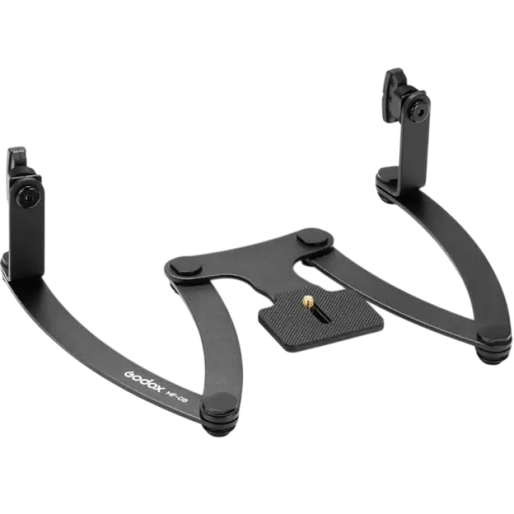 Andoer Godox MF-DB Flexibelt Blixtfäste Dubbla Aluminiumlegering