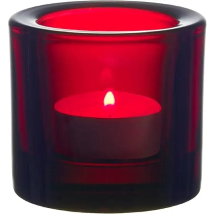 Iittala Kivi Ljuslykta 6 cm Tranbär Värmeljuslykta