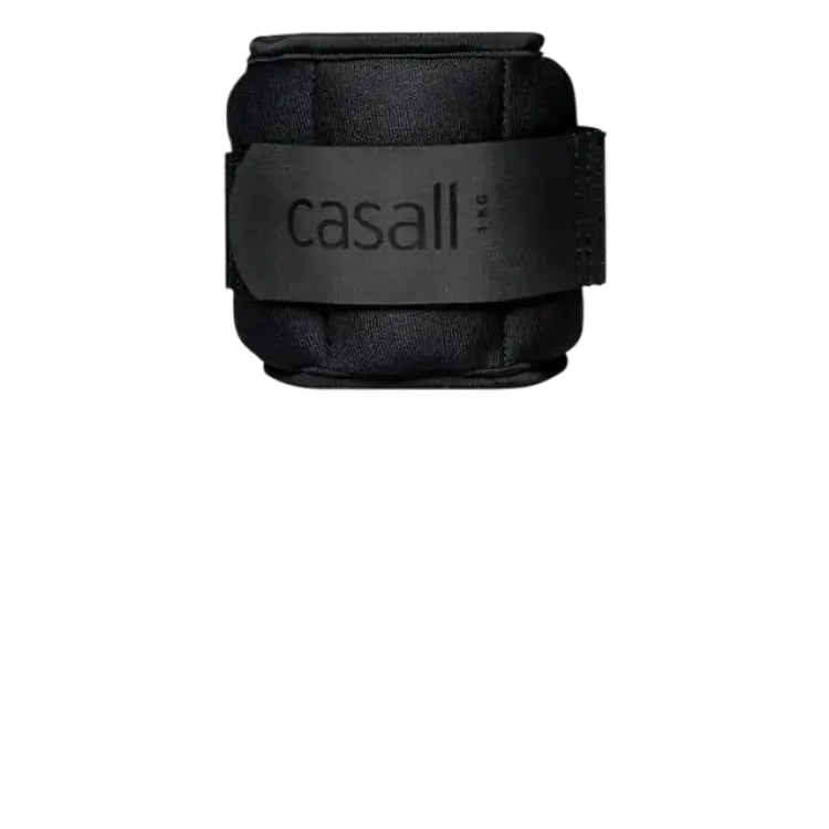 Casall Wrist 2x1kg Handledsvikter Black Unisex
