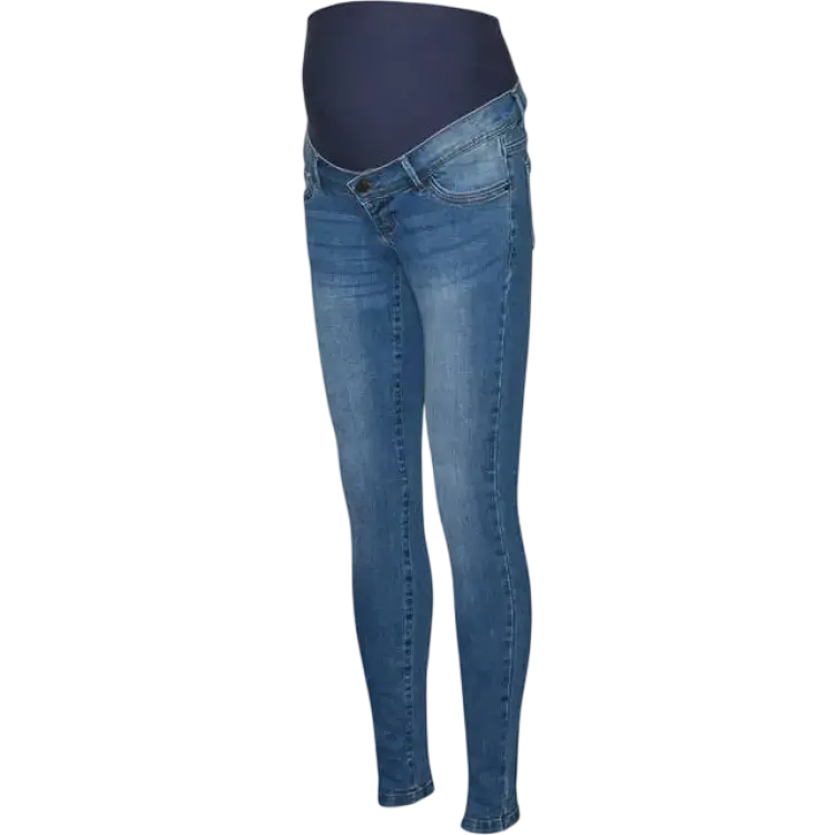 Mamalicious Maternity Jeans Blue/Medium Blue Denim (20017192)