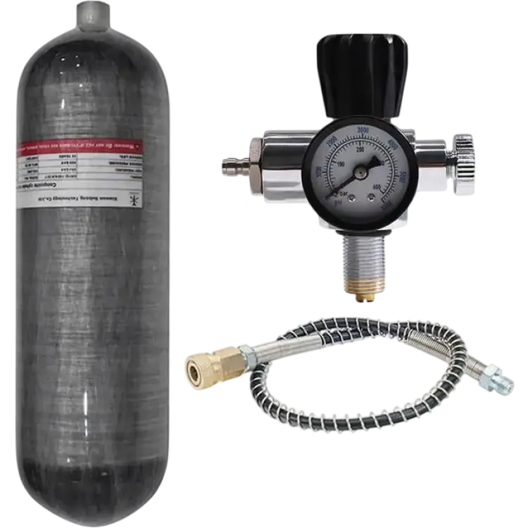 Tuxing 4500psi Kolfiber Luft Tank 6.8L