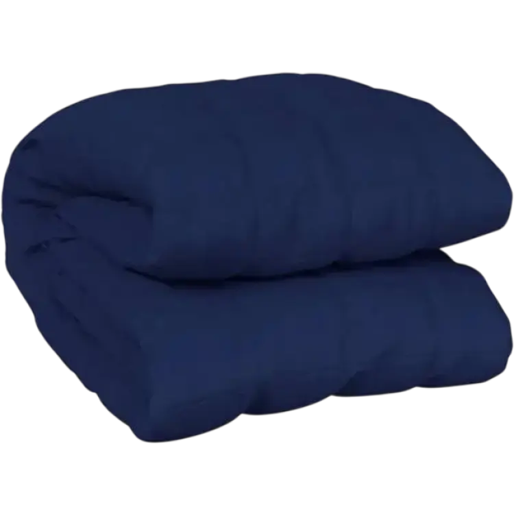 vidaXL Fabric Tyngdtäcke 9kg Blå (220x200cm)