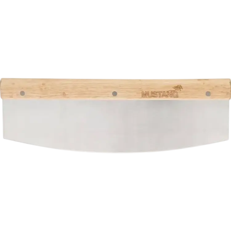 Mustang 32x11 Rostfritt Stål/Trä Pizzaskärare