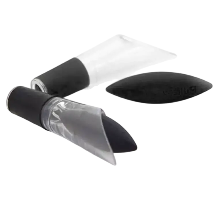 Pulltex Uranus Silicone Wine Stopper Droppkork Svart Vinkork