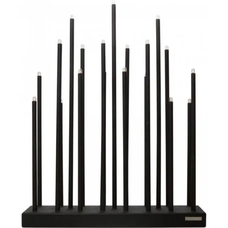 Elflugan Original Black Adventsljusstake 32cm