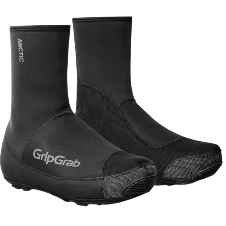 GripGrab Skoöverdrag Arctic 2 Waterproof Deep Winter Gravel Black L