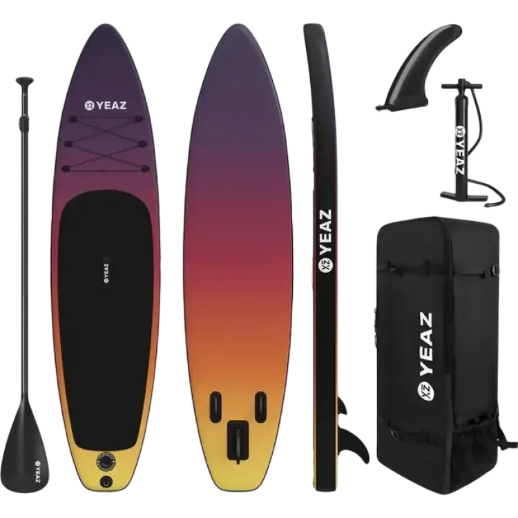 YEAZ Sunset Beach Exotrace Pro Set SUP Violet Purple One Size