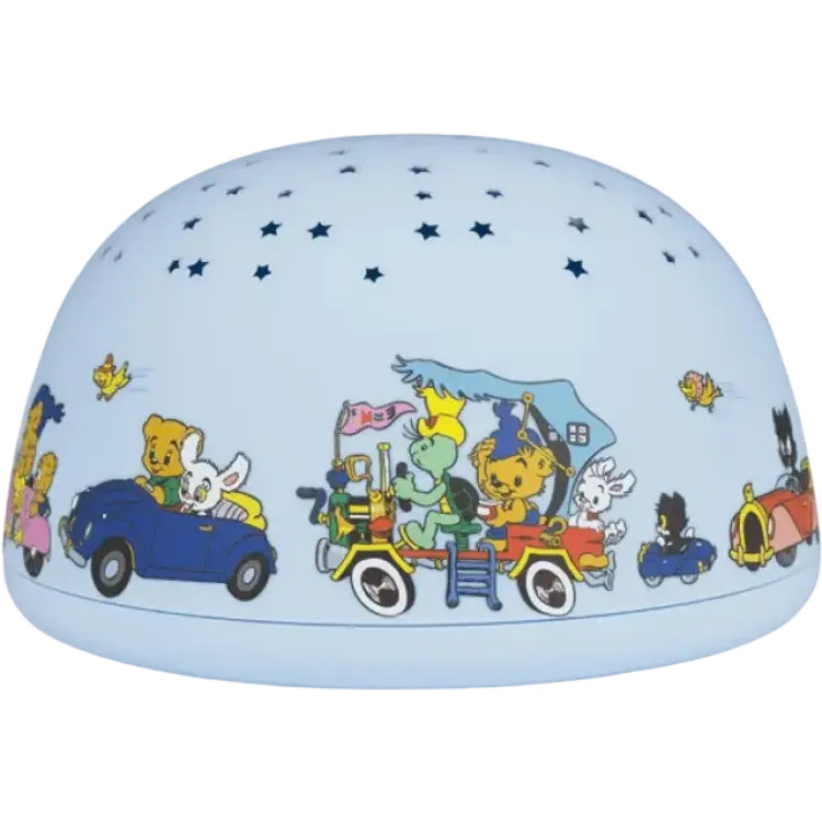 Rätt Start Bamse Med Stjärnhimmel Nattlampa
