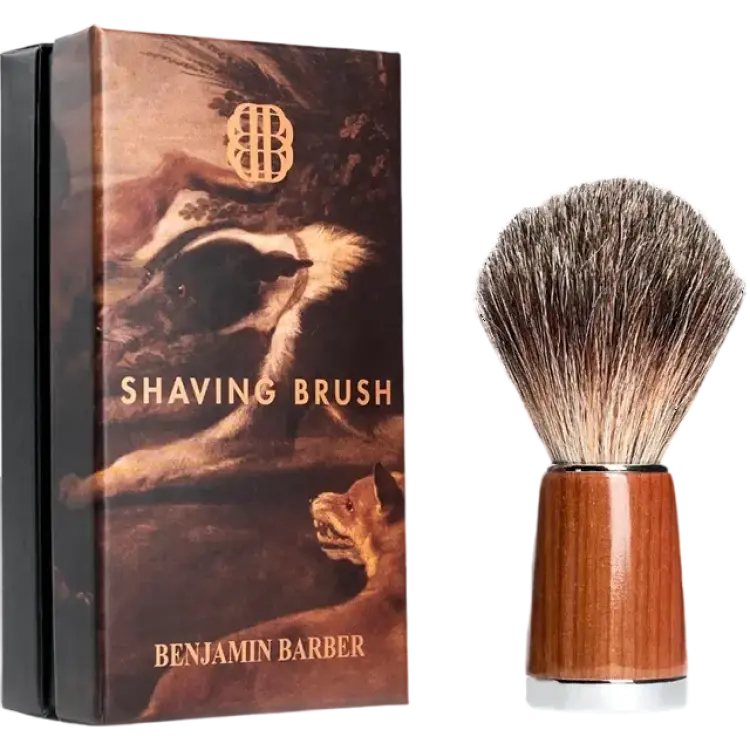 Benjamin Barber Classic Shaving Brush Wood