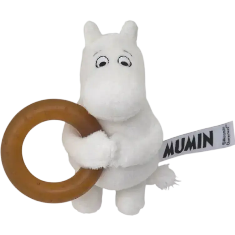 Rätt Start Mumin Bitleksak med Naturgummiring