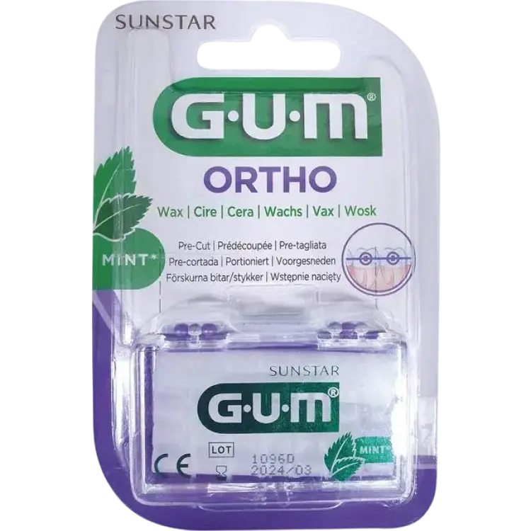 GUM Cera Ortodoncias Mentol