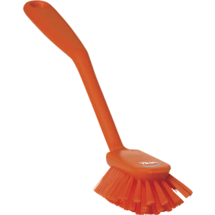 Vikan Dish Brush w/Scraping Edge Medium