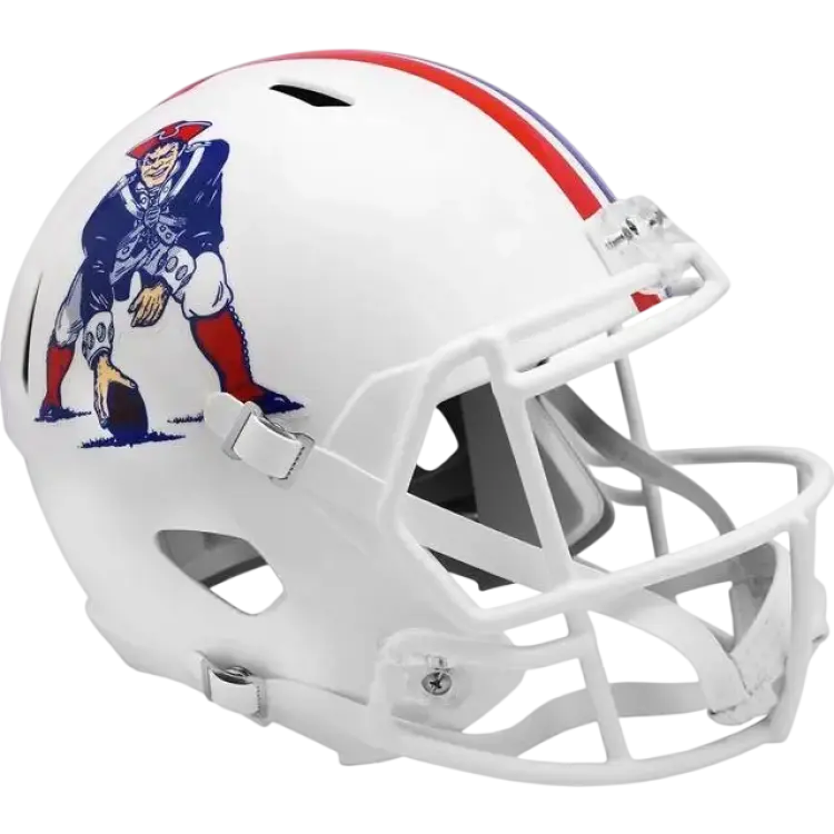 Riddell Speed Replica Helm New England Patriots 1982-1989