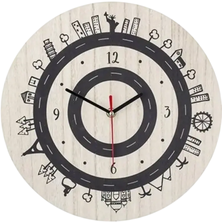 Bloomingville Ur med By Motiv